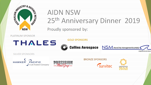 AIDN-NSW 25th Anniversary Dinner